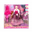Muñeca Super Gala 3 Vestidos + Accesorios