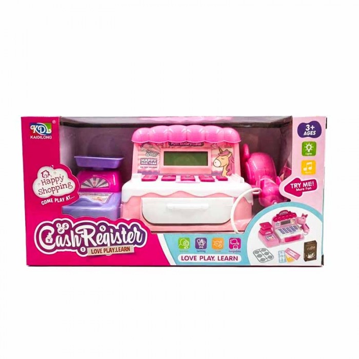 Caja Registradora Con Sonido Balanza Y Accesorios